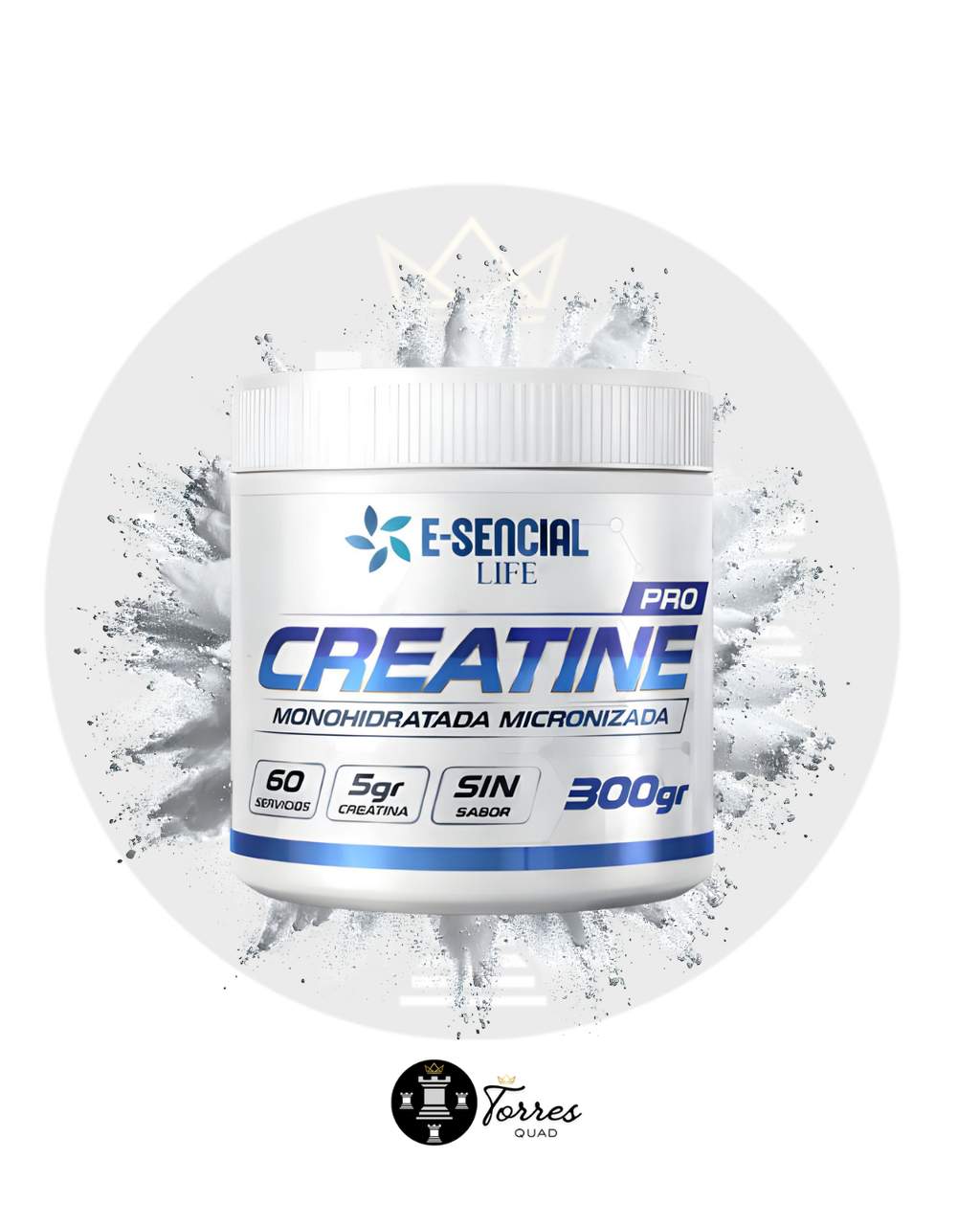 Creatina Pro 300MG 60 Servicios